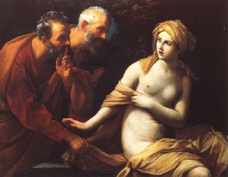 Guido Reni Susannah and the Elders Spain oil painting art